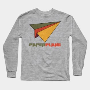 Fly Paper Plane Toy Long Sleeve T-Shirt